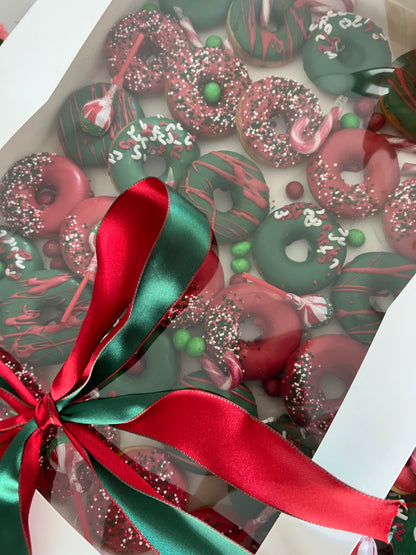 Christmas Donut Boxes (per dozen)